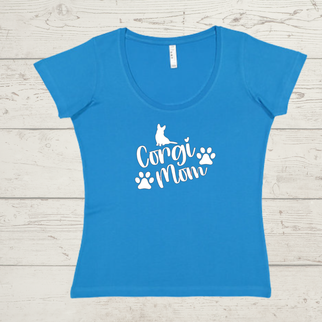 Ladies Modern Fit Scoop Neck Tee