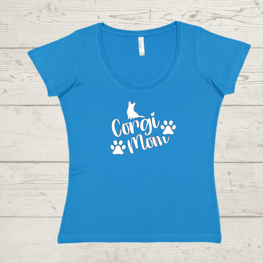 Ladies Modern Fit Scoop Neck Tee