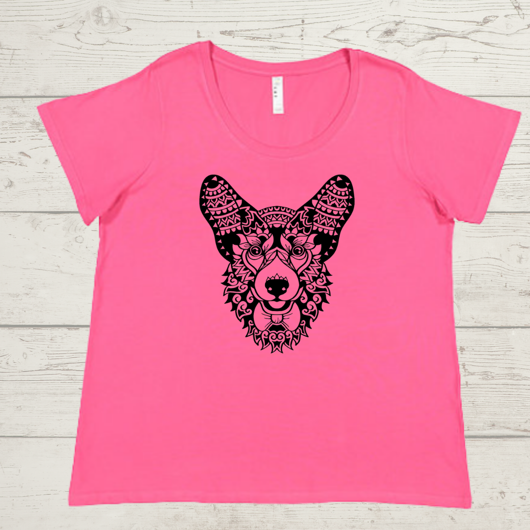 Ladies Curvy Fit T Shirt