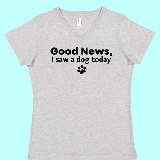 V-Neck Short Sleeve Tee