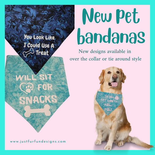 Custom Pet Bandanas
