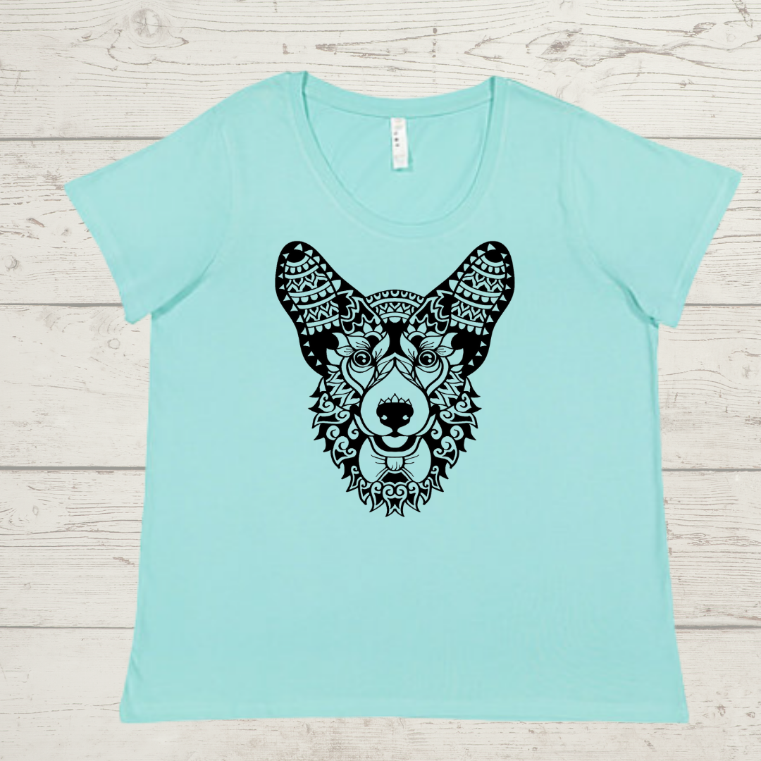 Ladies Curvy Fit T Shirt