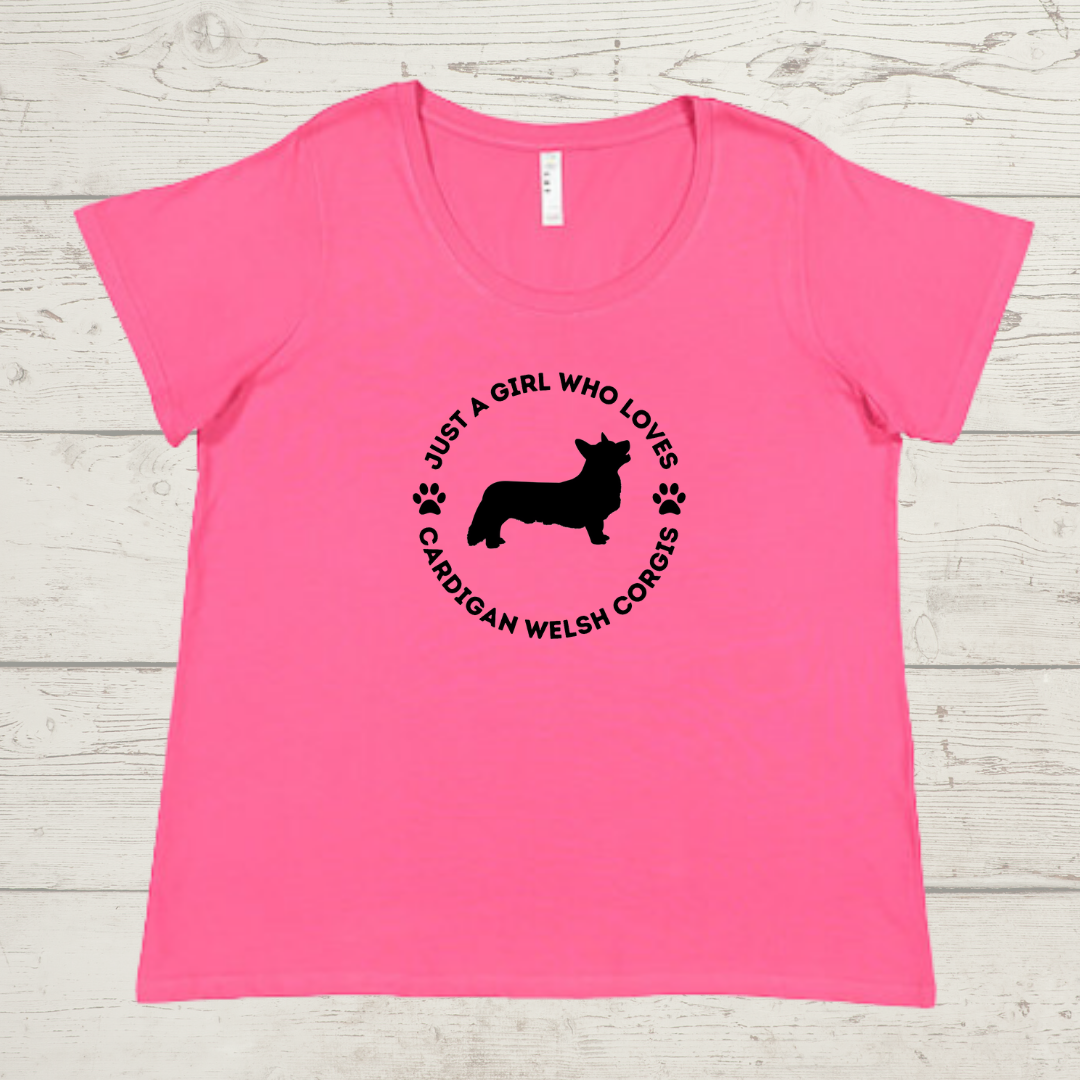 Ladies Curvy Fit T Shirt