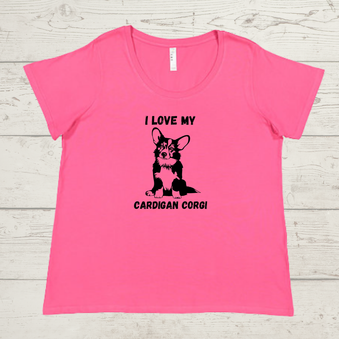 Ladies Curvy Fit T Shirt